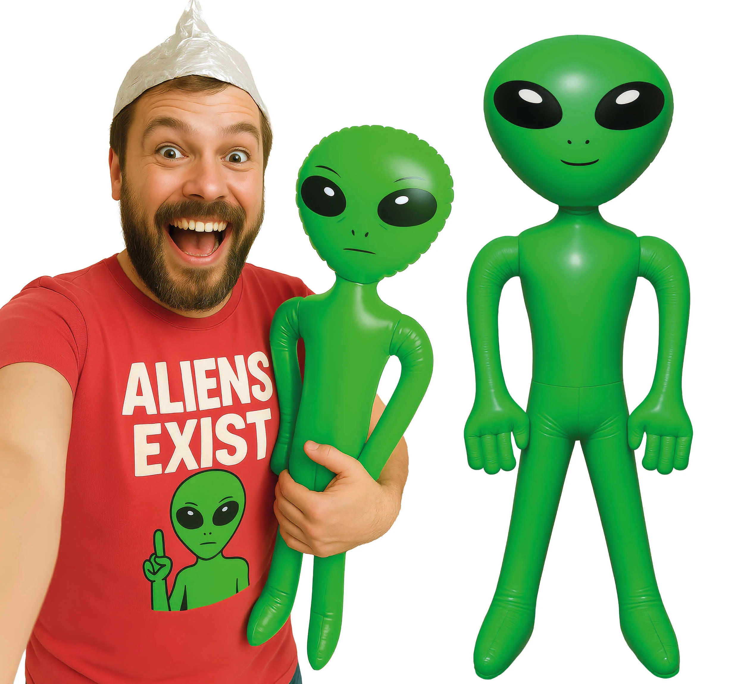 Alien Verde Hinchable - Image 5