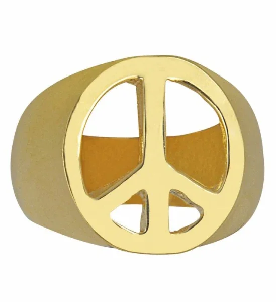 Anillo Hippie Dorado Metálico - Image 4