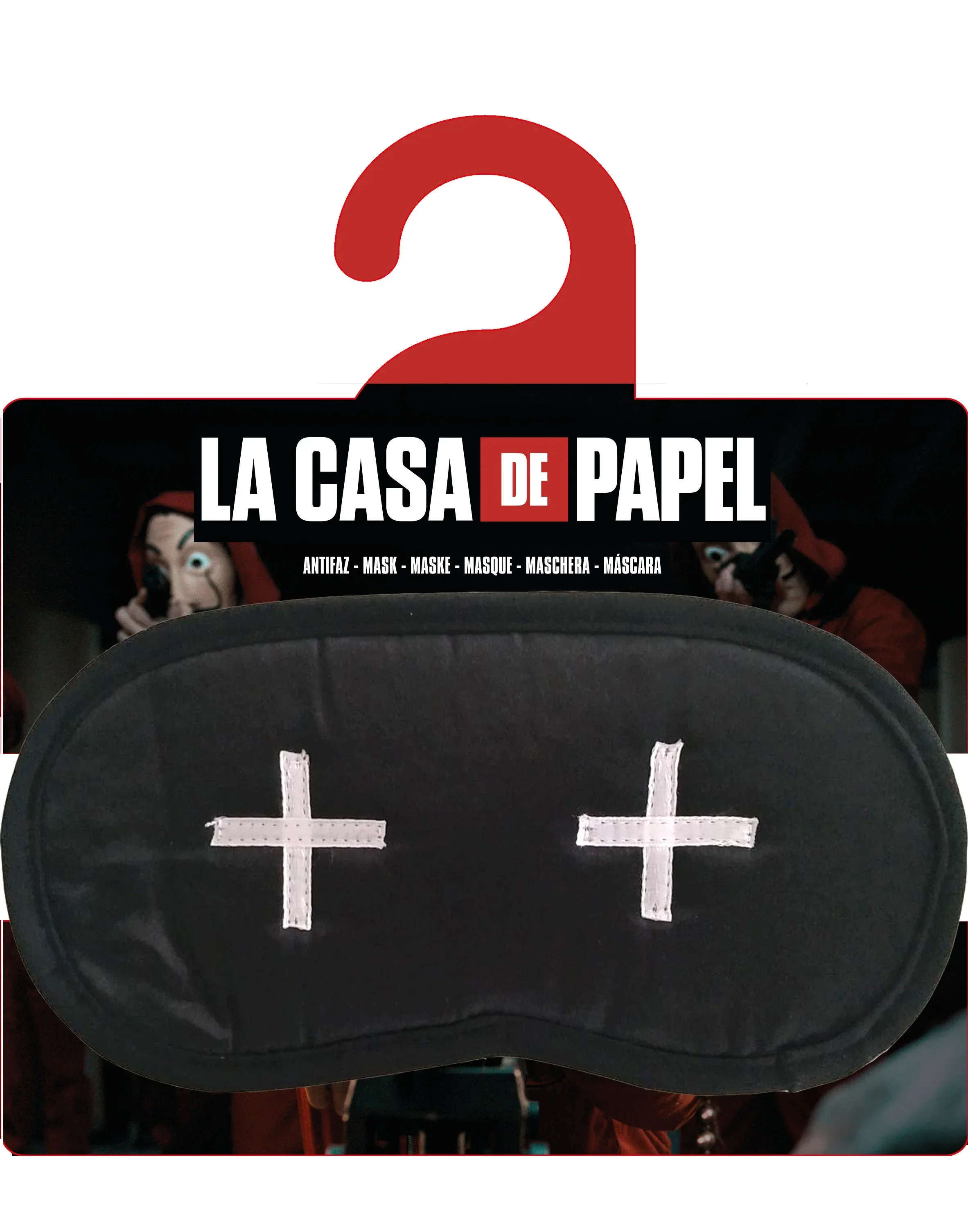 Antifaz de Rehén de la Casa de Papel - Image 2