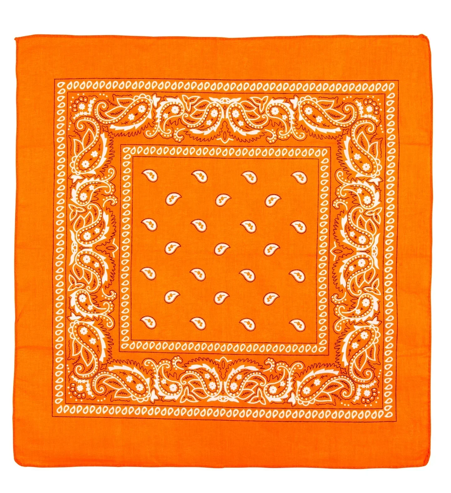 Pañuelo Bandana Naranja para Adulto - Image 4