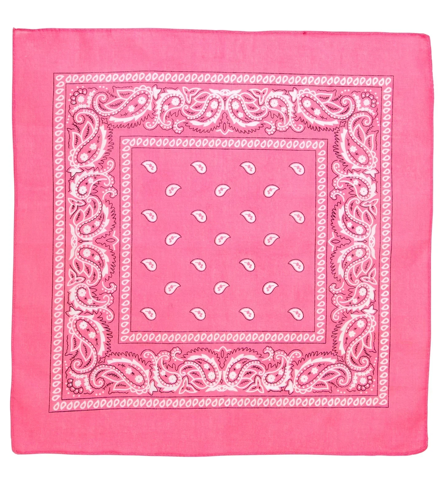 Pañuelo Bandana Rosa para Adulto - Image 4