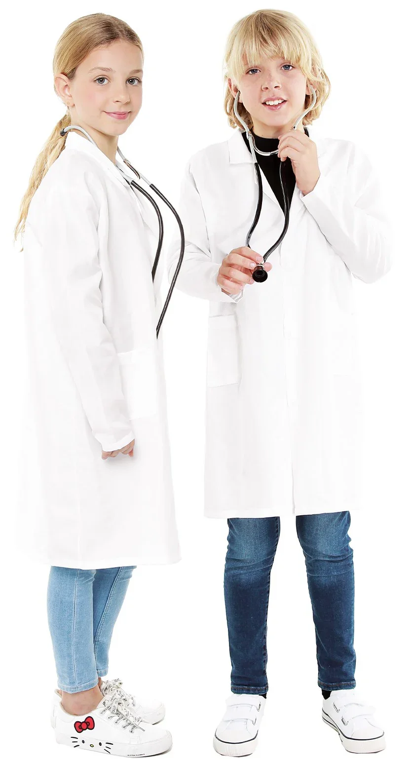 Bata Blanca de Médico para Niño - Image 2