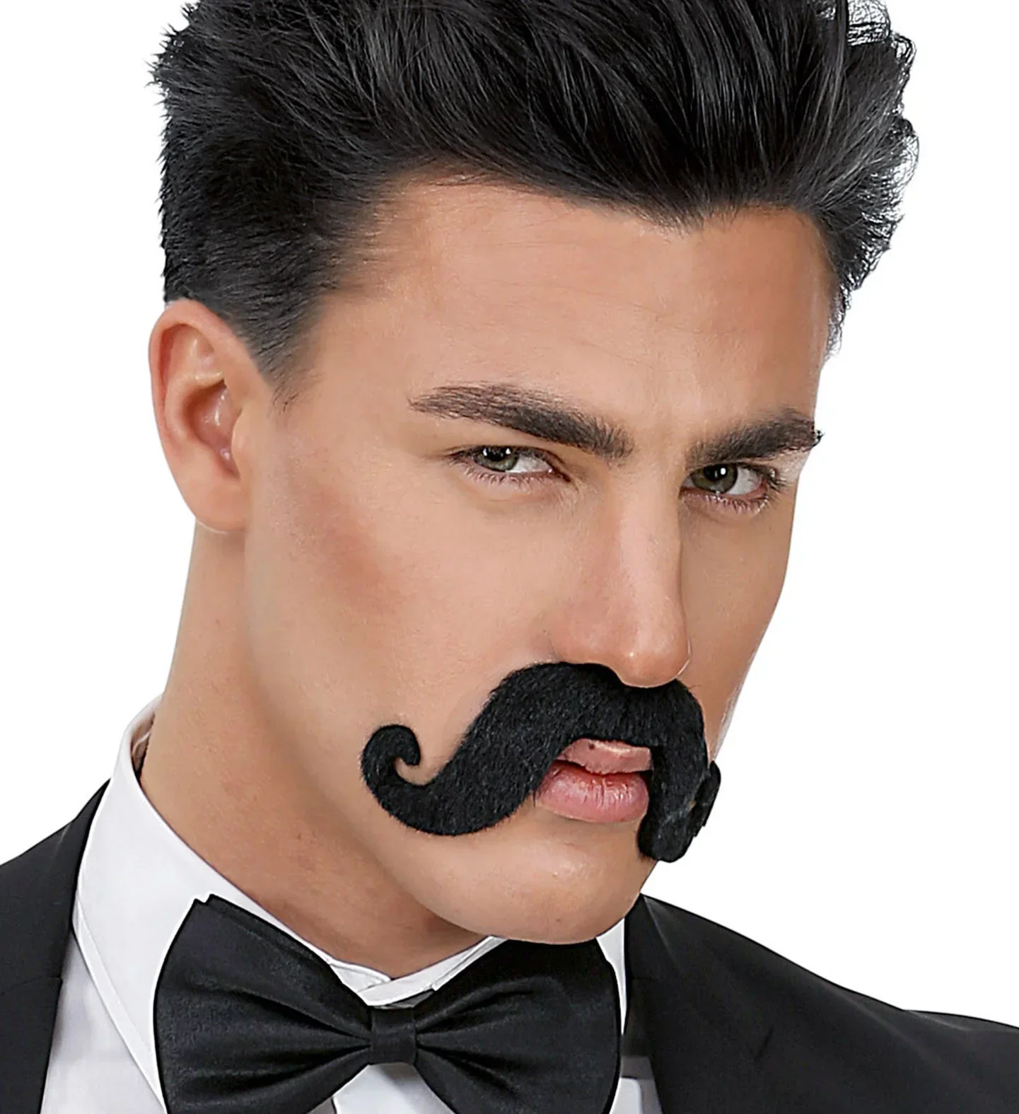 Bigote Moreno Grande Estilo Francés - Image 3