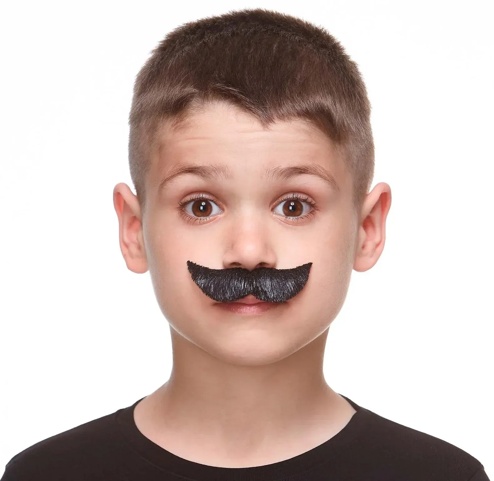 Bigote Negro Corto Infantil