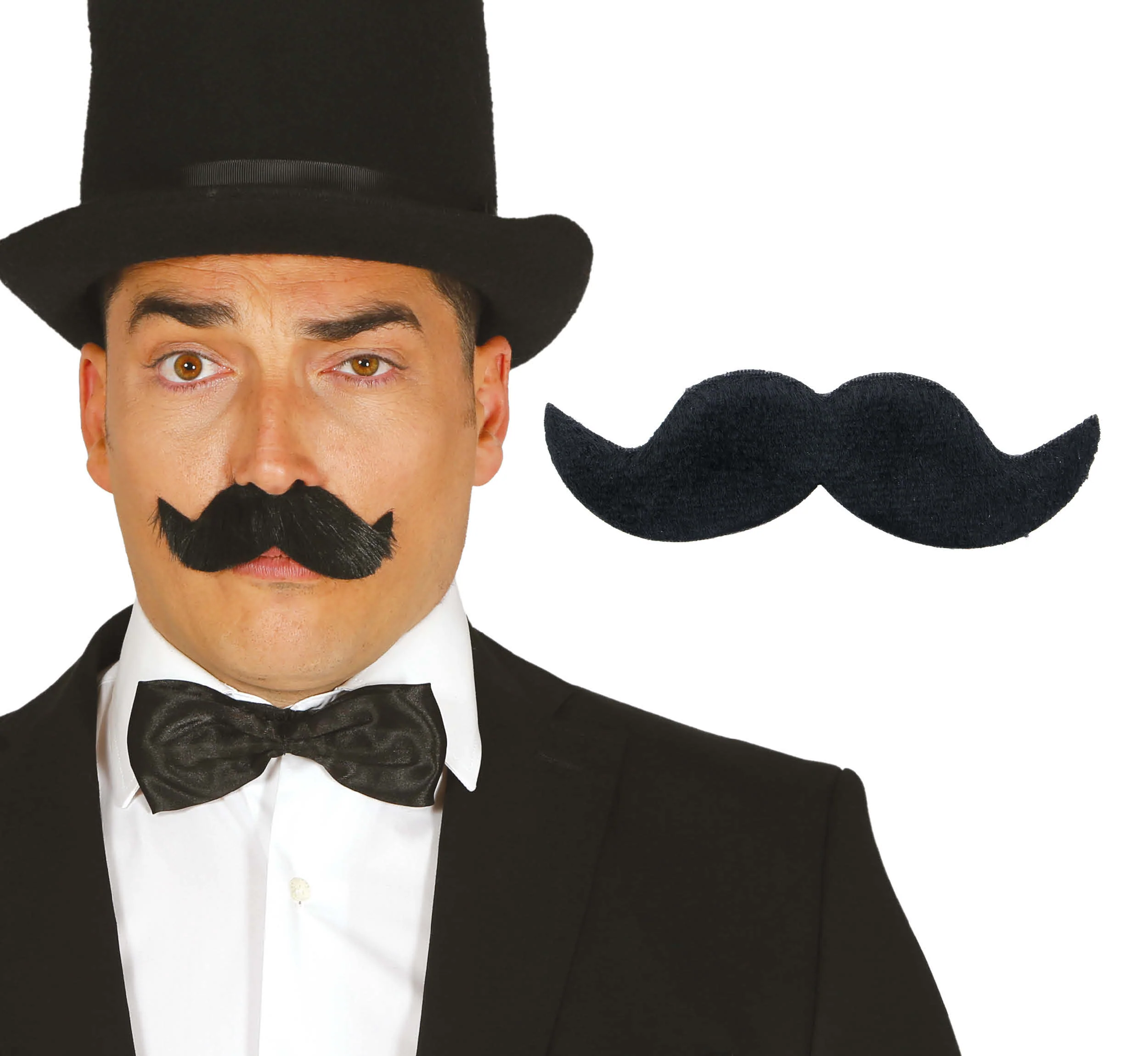Bigote Negro Estilo Francés - Image 3