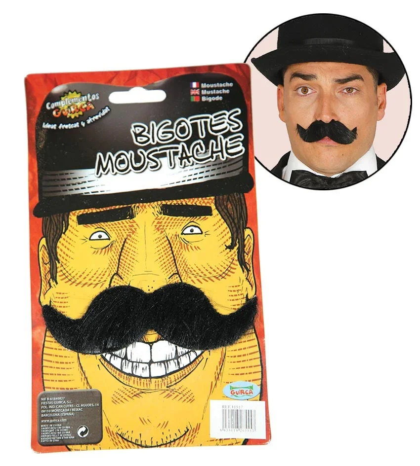 Bigote Negro Estilo Francés - Image 4