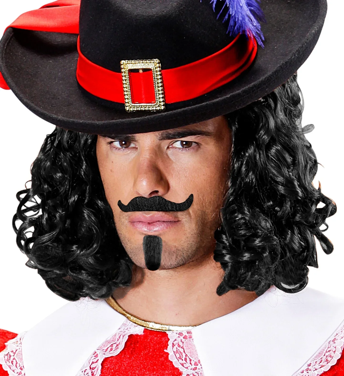 Bigote con Perilla en Negro - Image 3