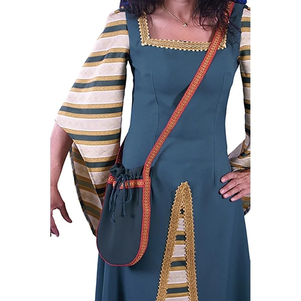 Bolso Medieval Verde con Correa - Image 2