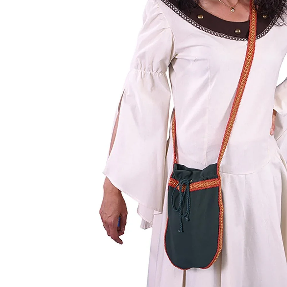 Bolso Medieval Verde con Correa - Image 3
