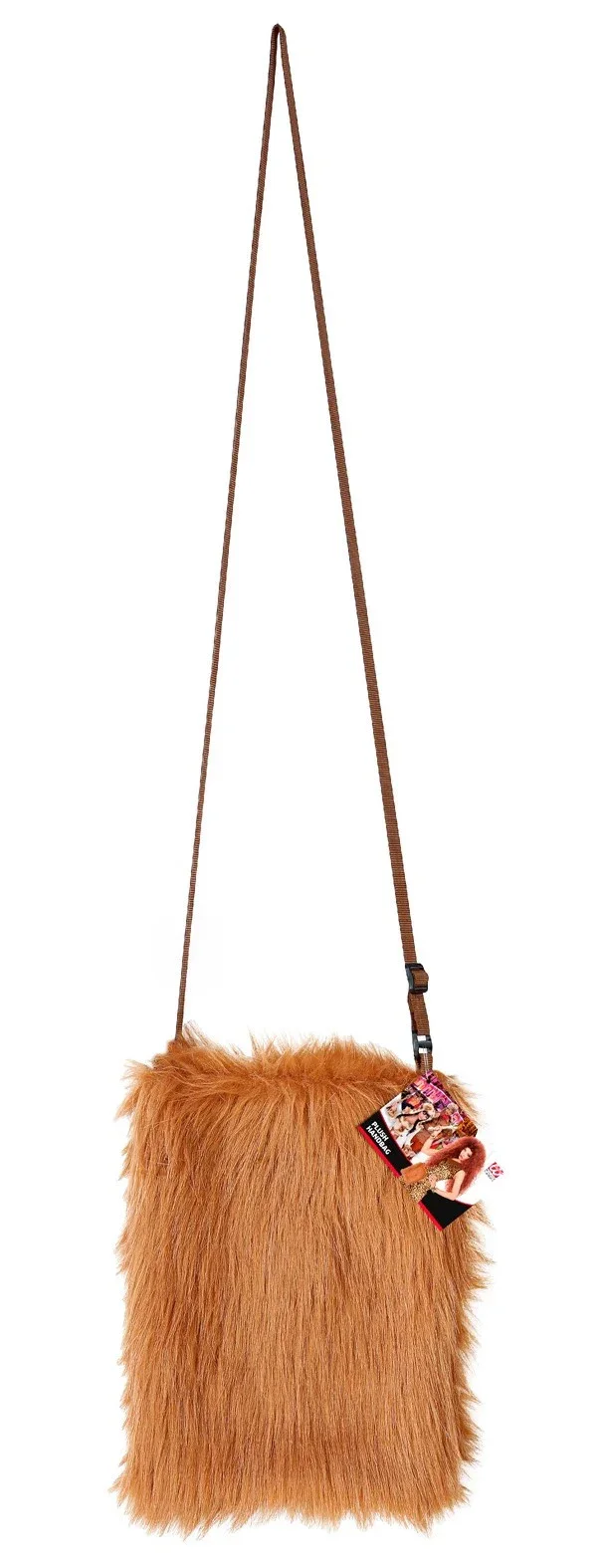 Bolso de Peluche Marrón - Image 4