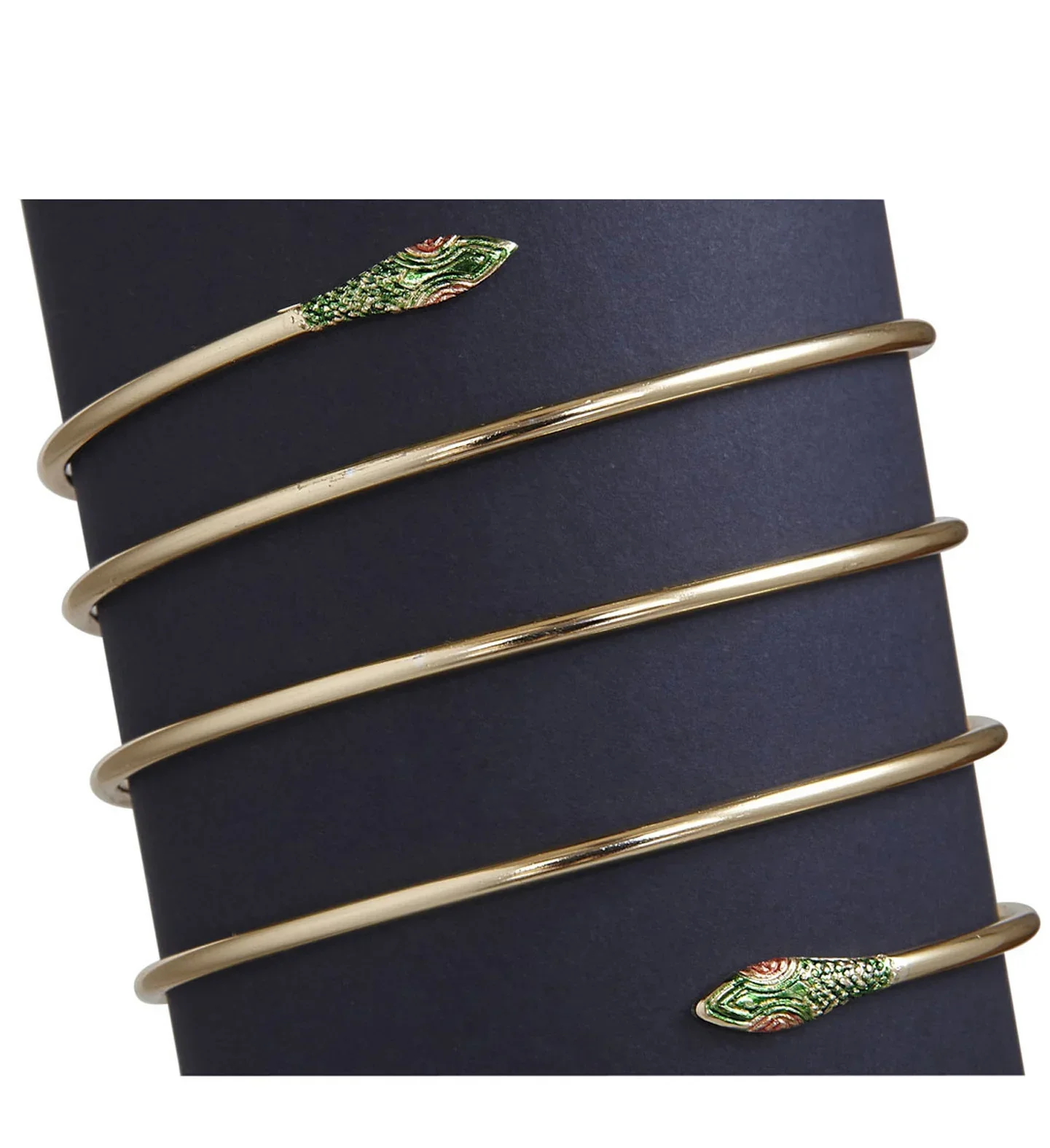 Brazalete de Egipcia Dorado de Serpiente - Image 2