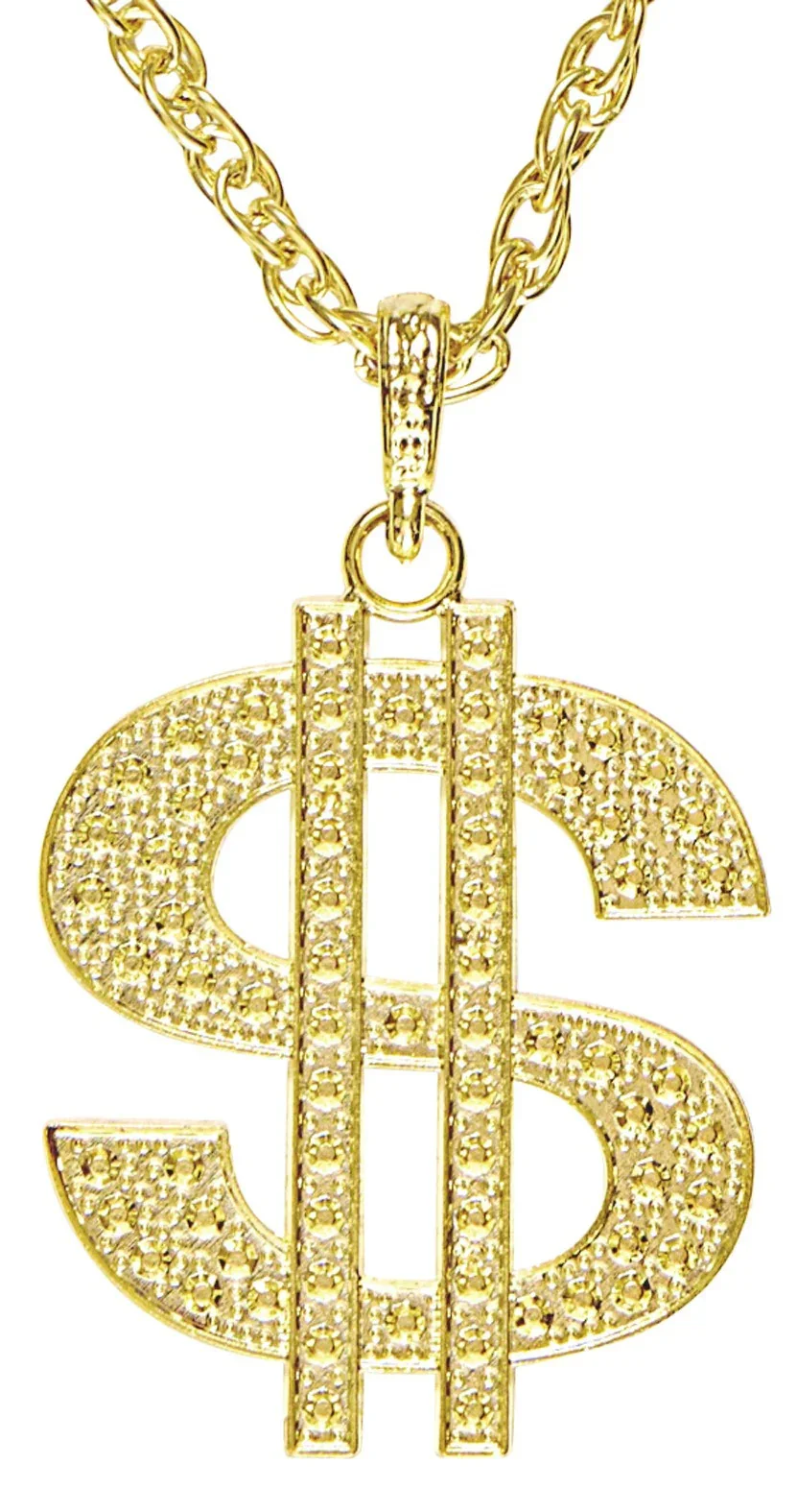 Cadena con el Símbolo del Dólar Dorada - Image 3