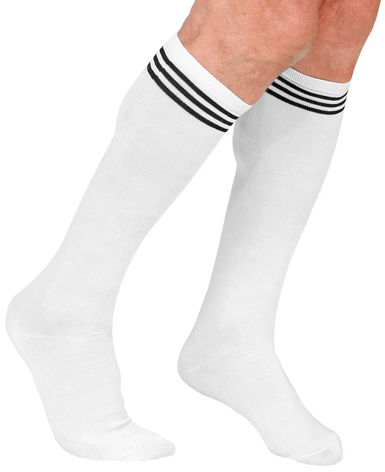 Calcetines Deportivos Blancos Altos - Image 2