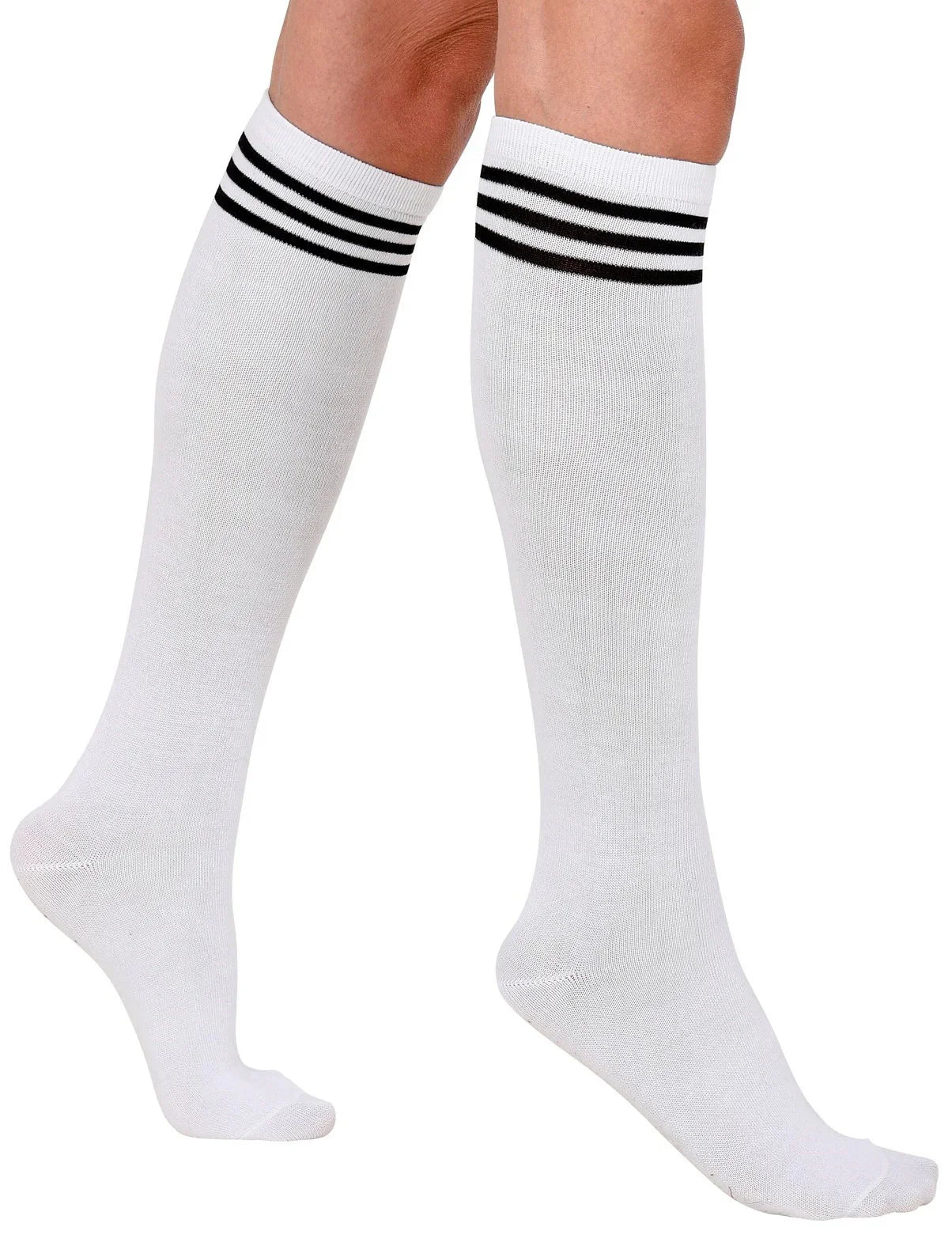 Calcetines Deportivos Blancos Altos - Image 4