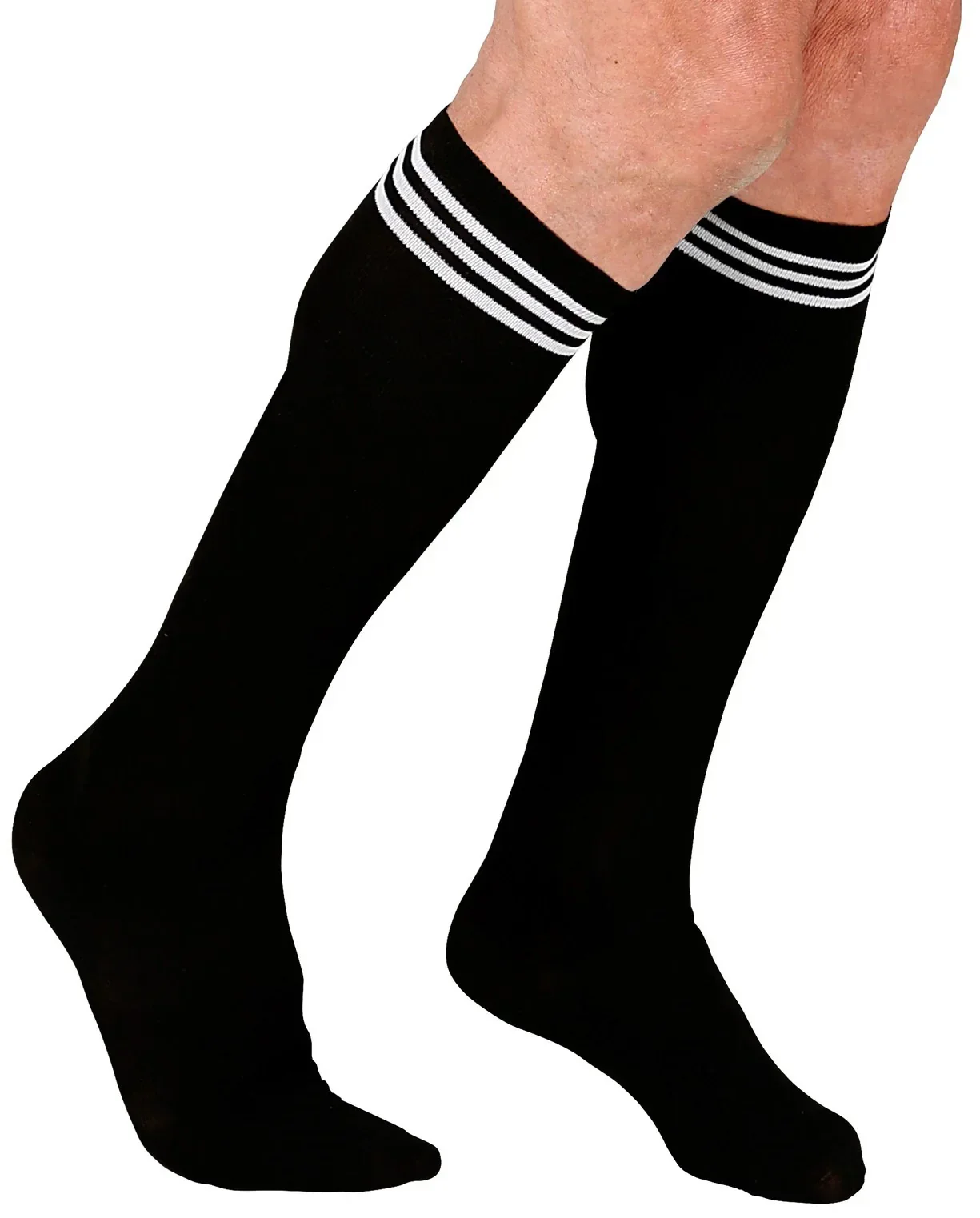 Calcetines Deportivos Negros Altos - Image 2