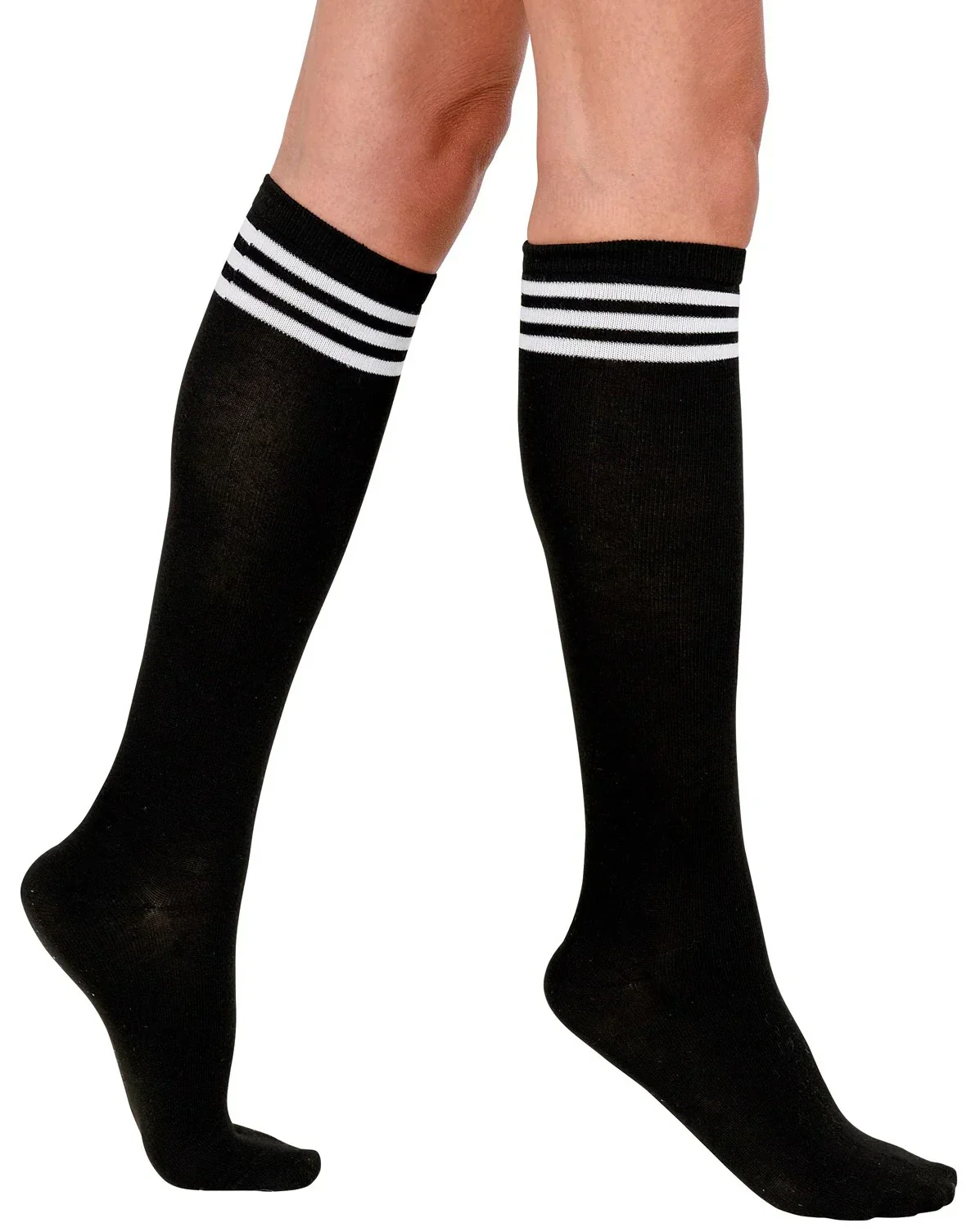 Calcetines Deportivos Negros Altos - Image 4