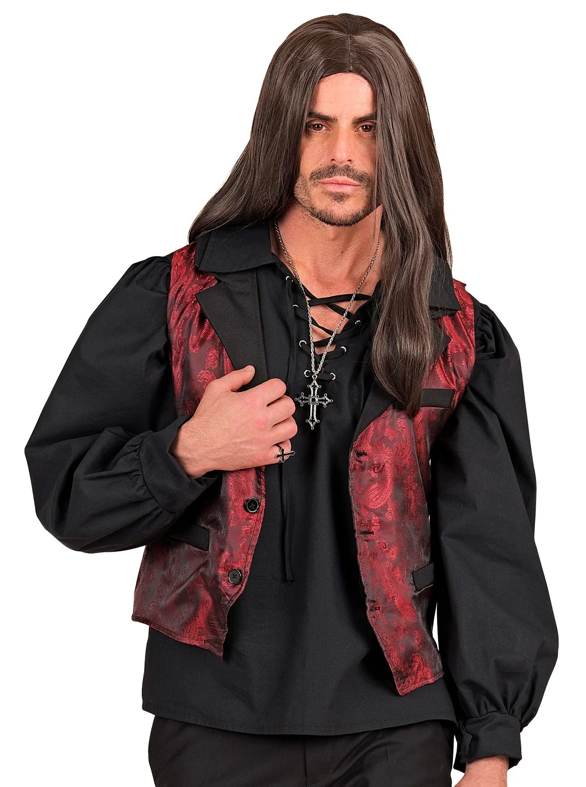 Camisa Negra de Personaje Histórico para Hombre - Image 3