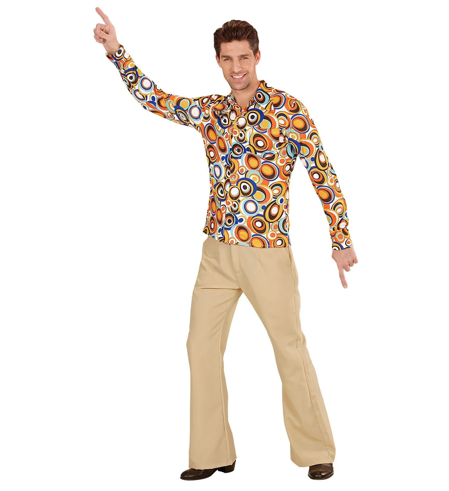 Camisa Setentera de Círculos para Hombre - Image 6
