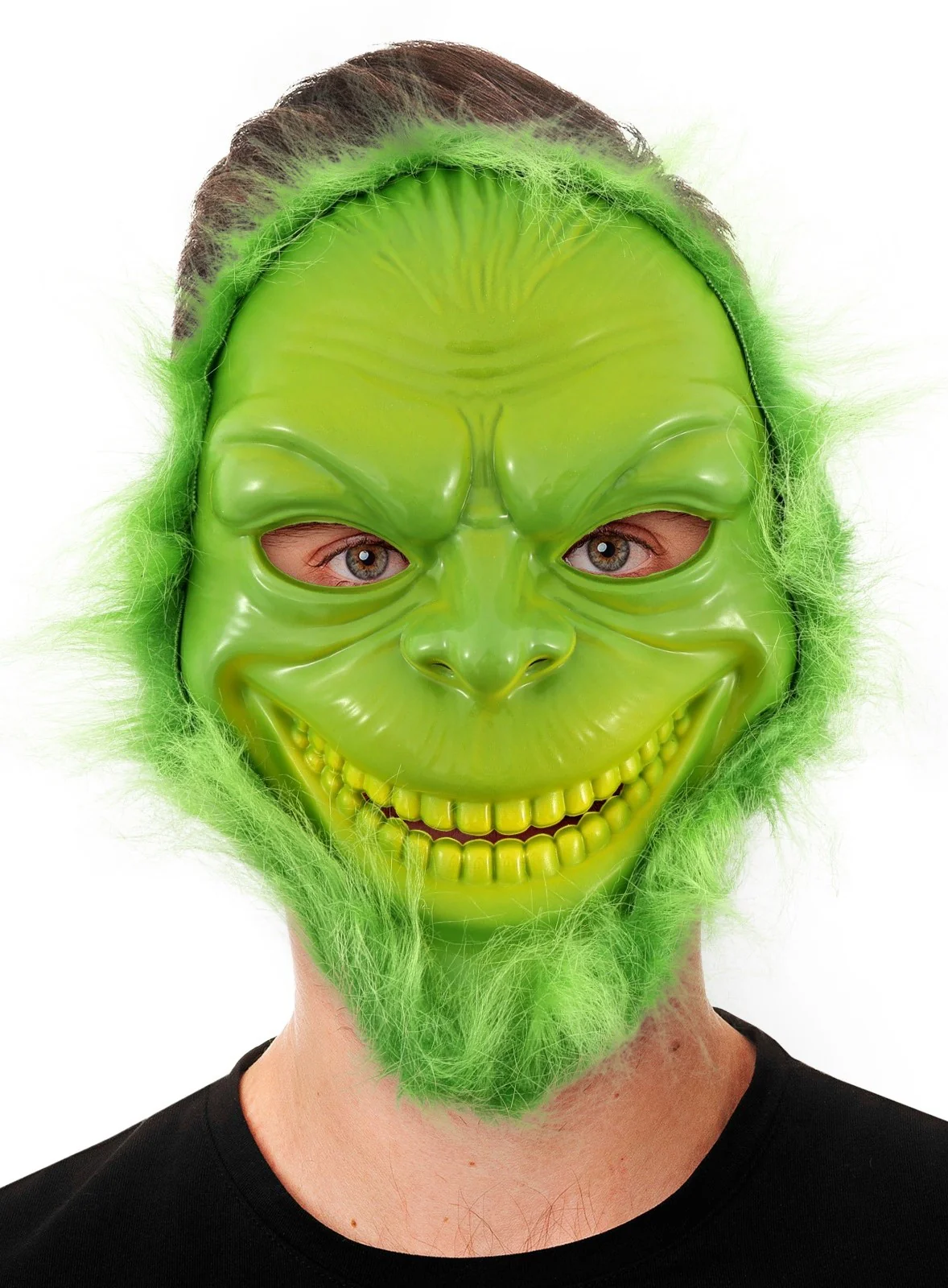 Careta de El Grinch con Pelo