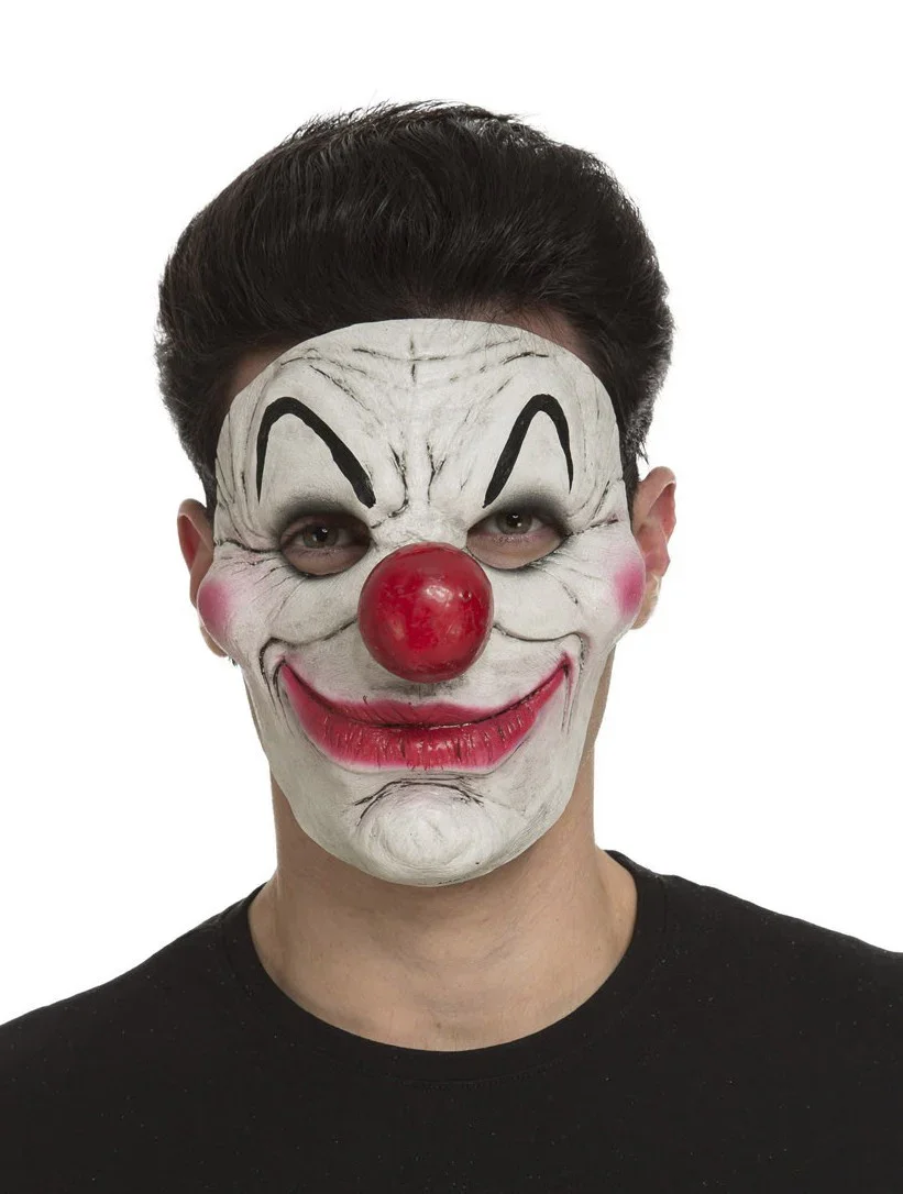Careta de Payaso Asesino de Látex