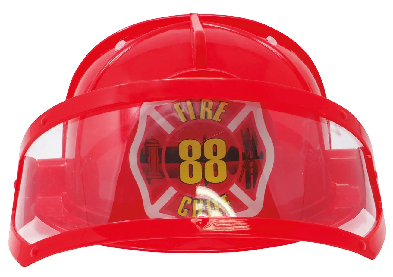 Casco de Bombero Rojo con Pantalla Infantil - Image 3