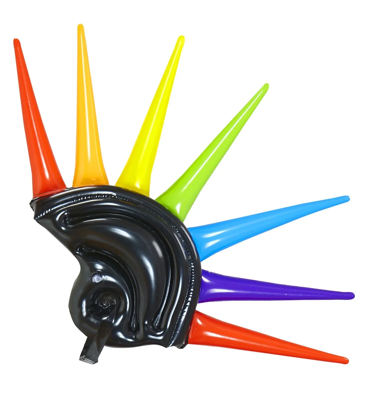 Casco Hinchable con cresta de colores - Image 2