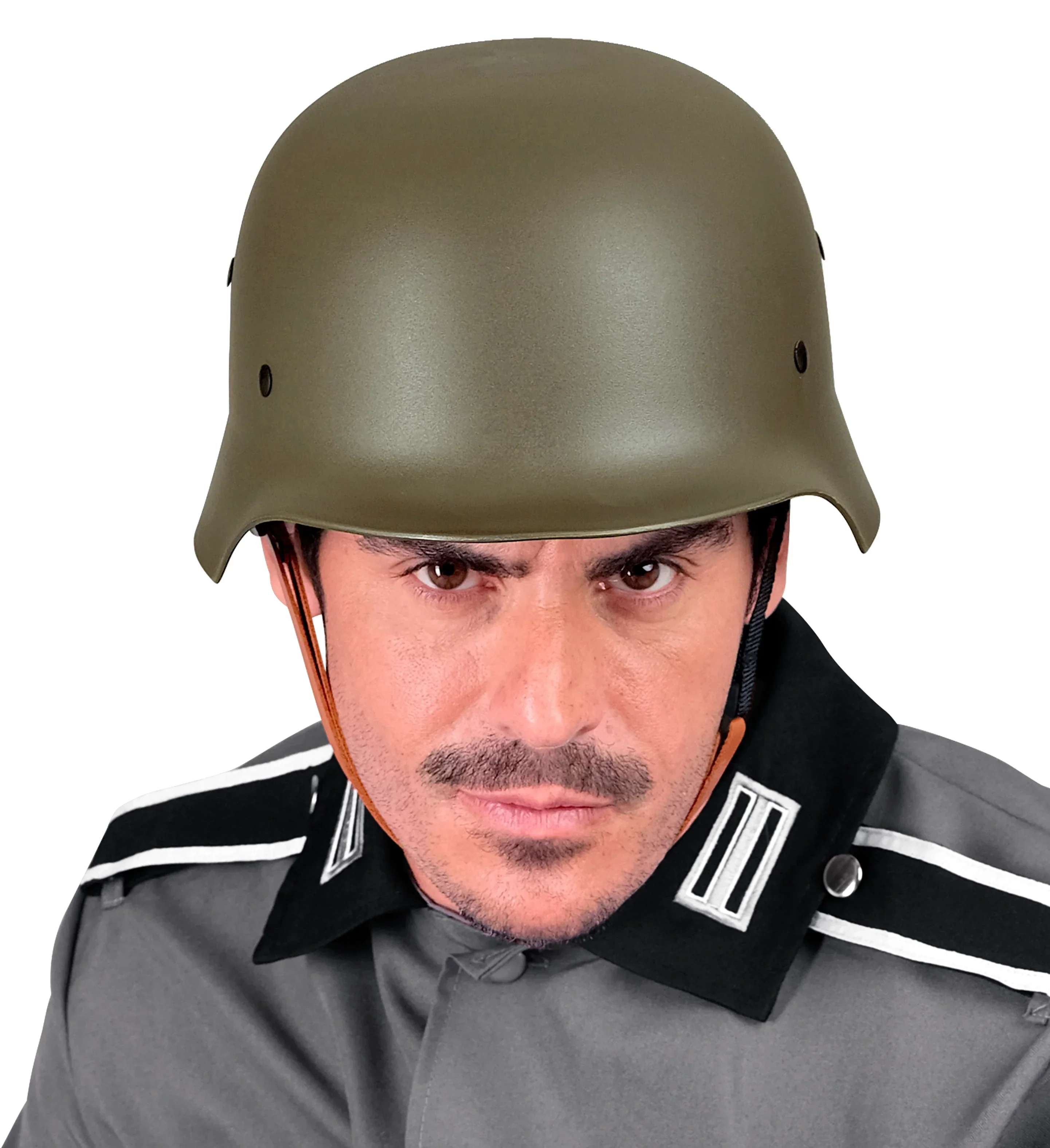 Casco Militar Verde para Adulto - Image 3
