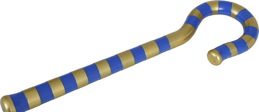 Cetro Egipcio Dorado y Azul 2 Piezas - Image 5