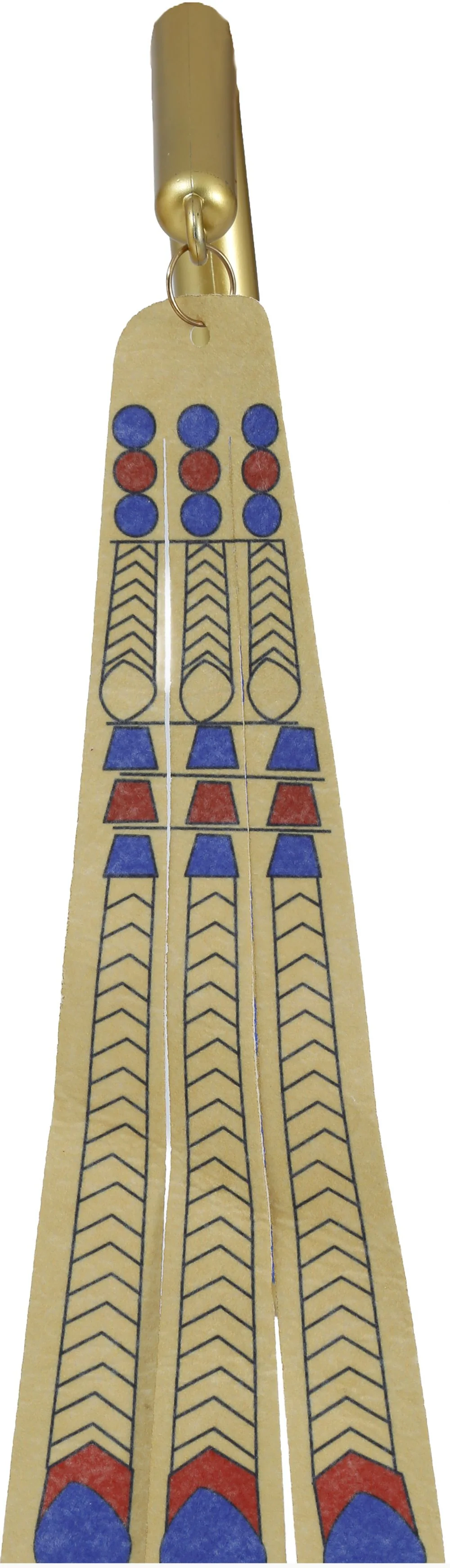 Cetro Egipcio Dorado y Azul 2 Piezas - Image 6