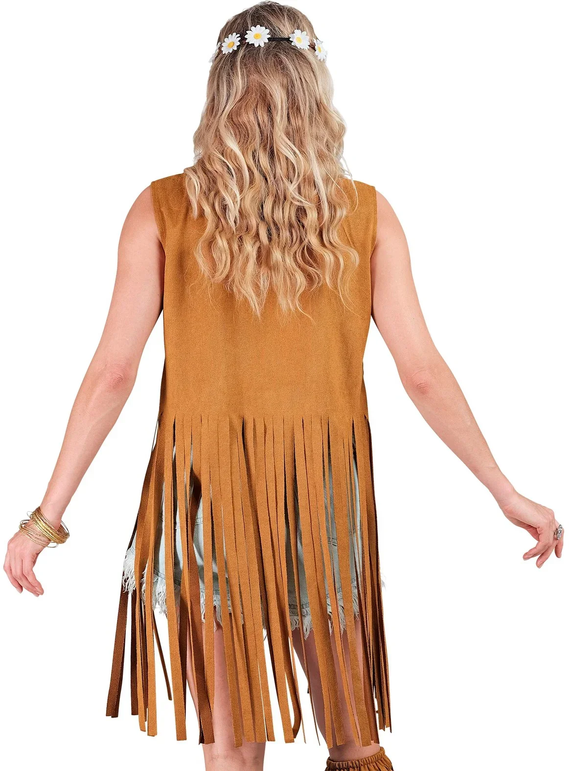 Chaleco Hippie Decorado con Flecos Largos - Image 3