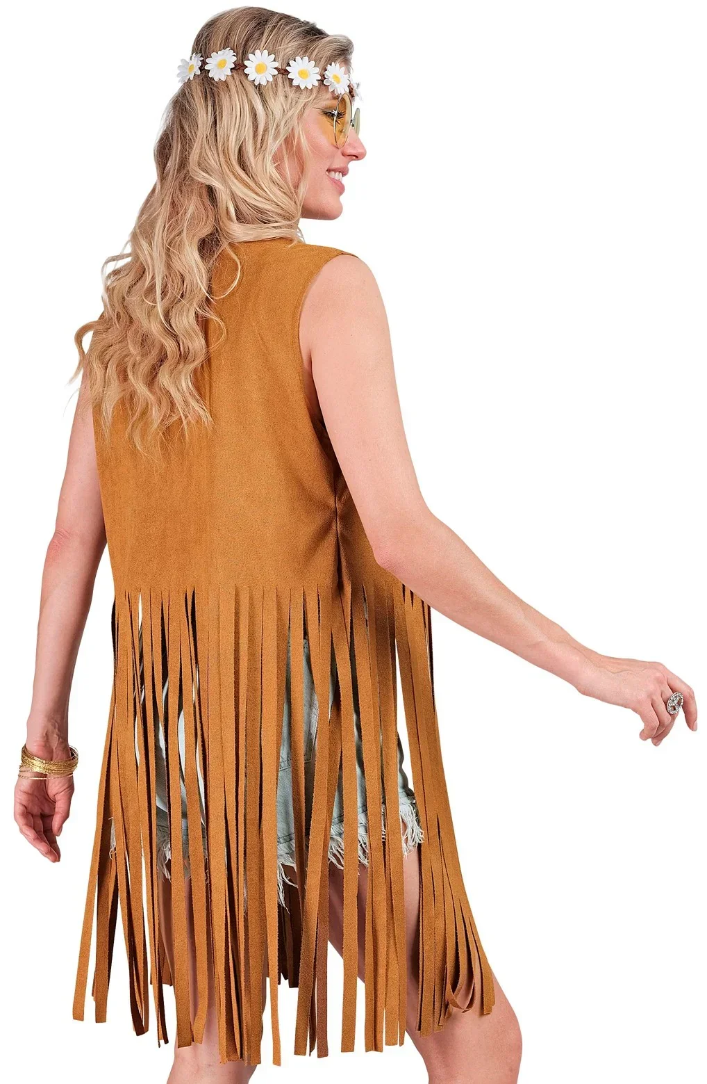 Chaleco Hippie Decorado con Flecos Largos - Image 4