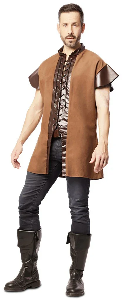 Chaleco Medieval Largo para Hombre - Image 3