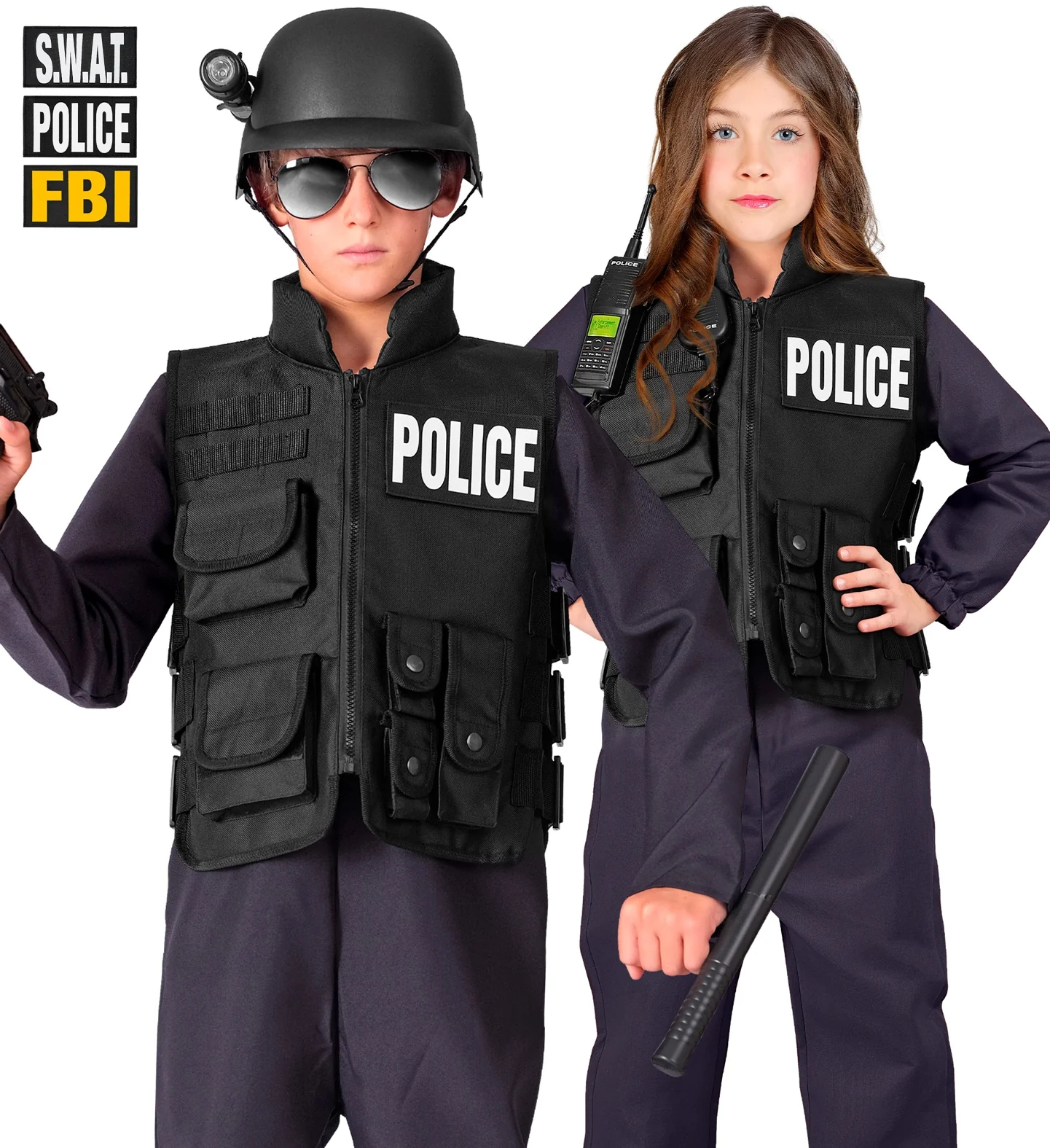 Chaleco Táctico Policial Infantil