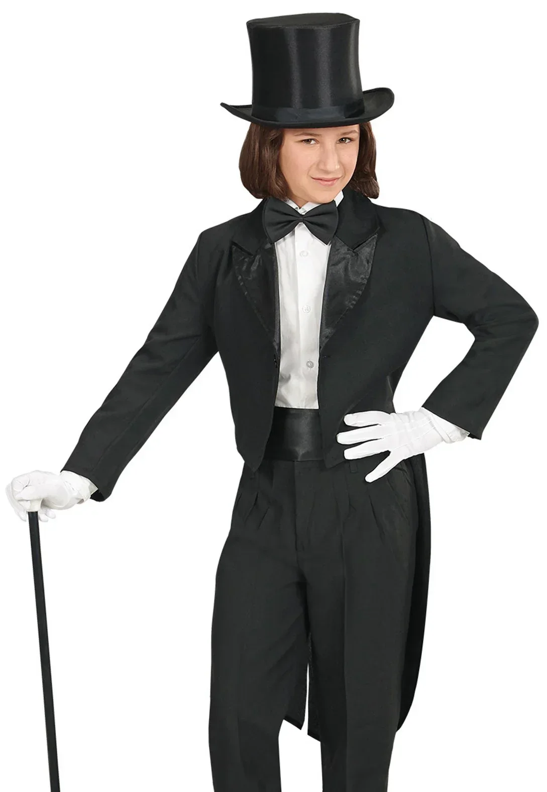 Chaqueta de Frac Negra Infantil - Image 3