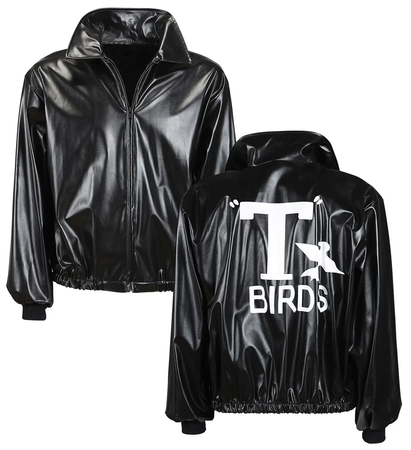 Chaqueta Grease de Polipiel para Hombre - Image 3