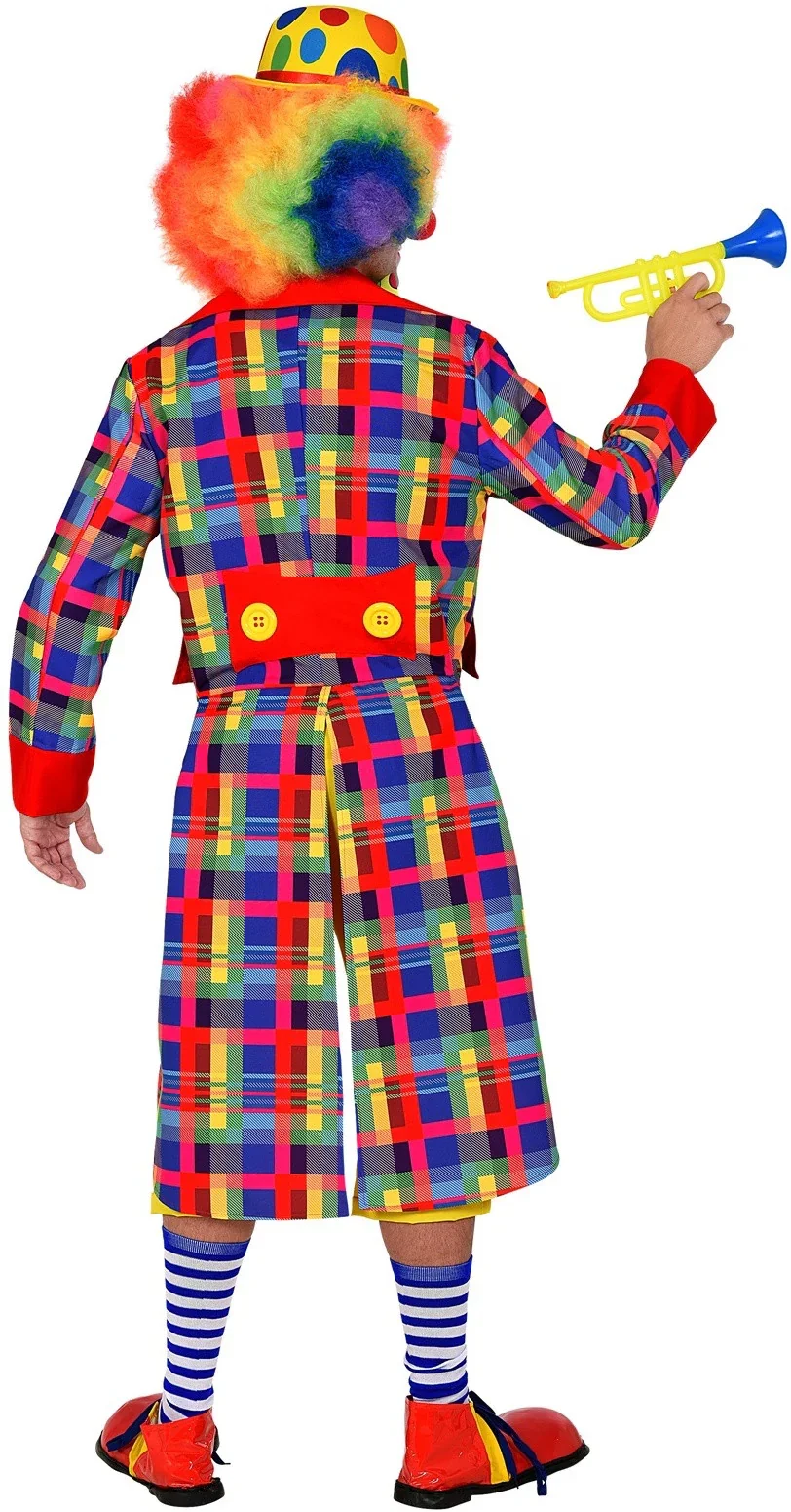 Chaqueta de Payaso de Cuadros para Hombre - Image 3