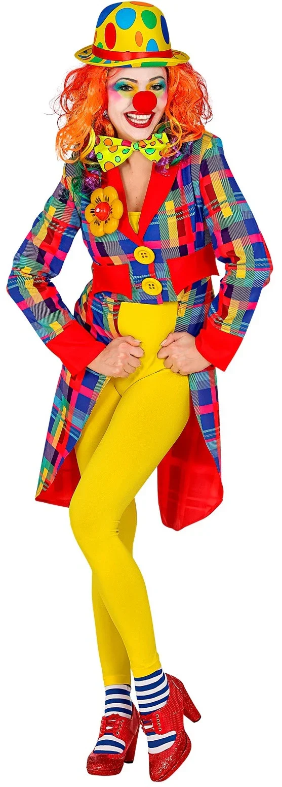 Chaqueta de Payaso de Cuadros para Mujer - Image 2