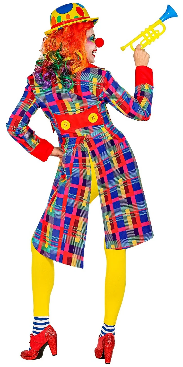 Chaqueta de Payaso de Cuadros para Mujer - Image 3