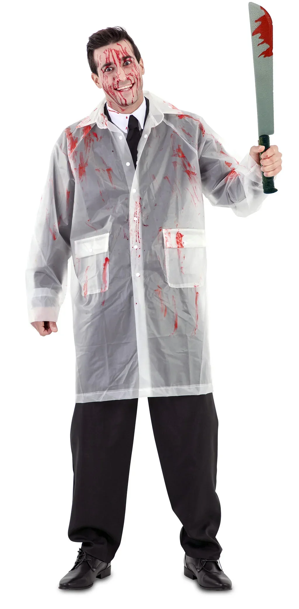 Chubasquero Sangriento American Psycho para Adulto - Image 2