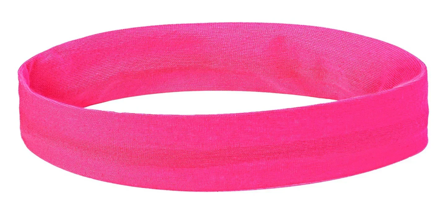 Cinta Años 80 Rosa Neón para el Pelo