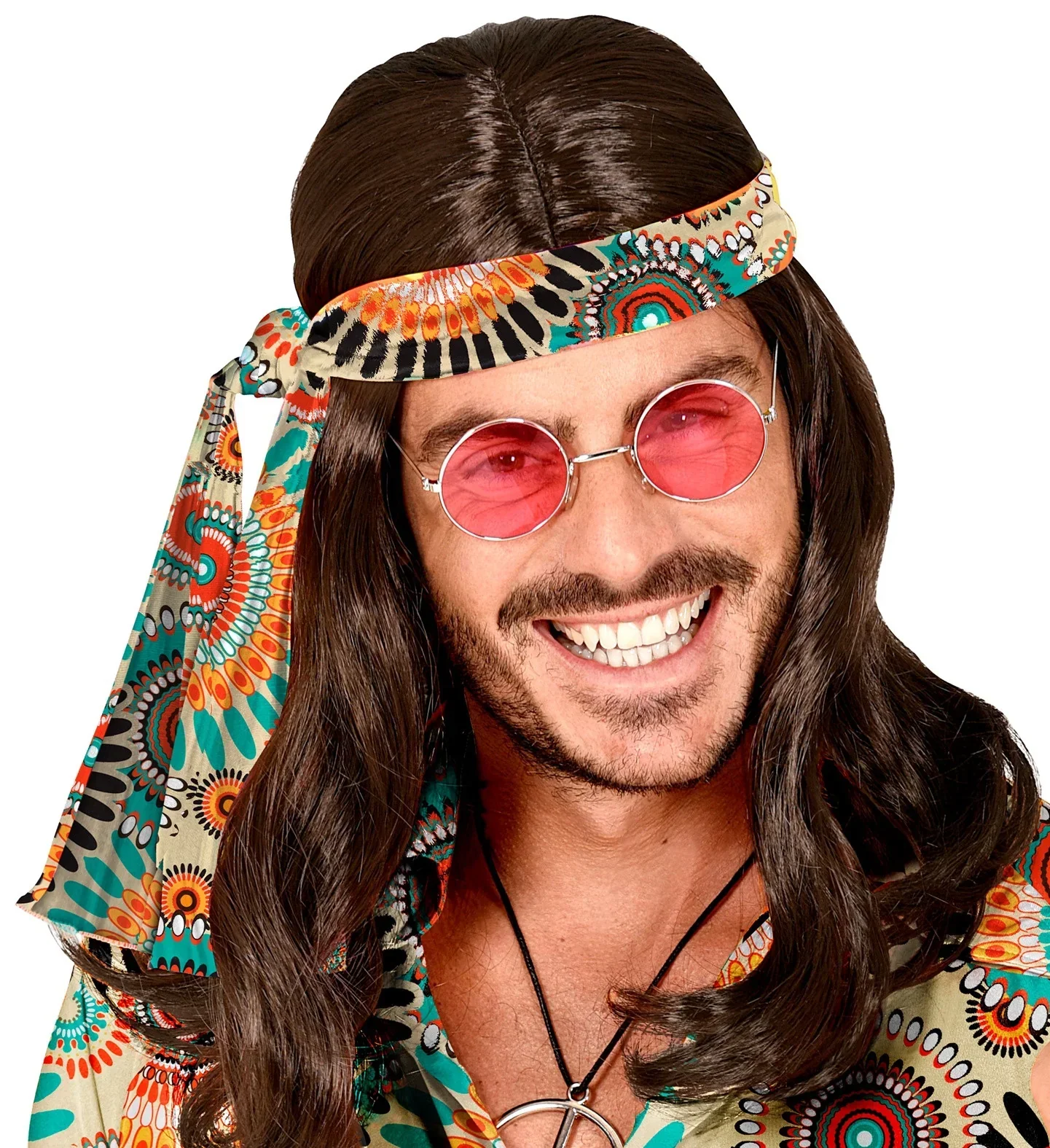 Cinta Hippie Años 60 con Estampado Multicolor - Image 3