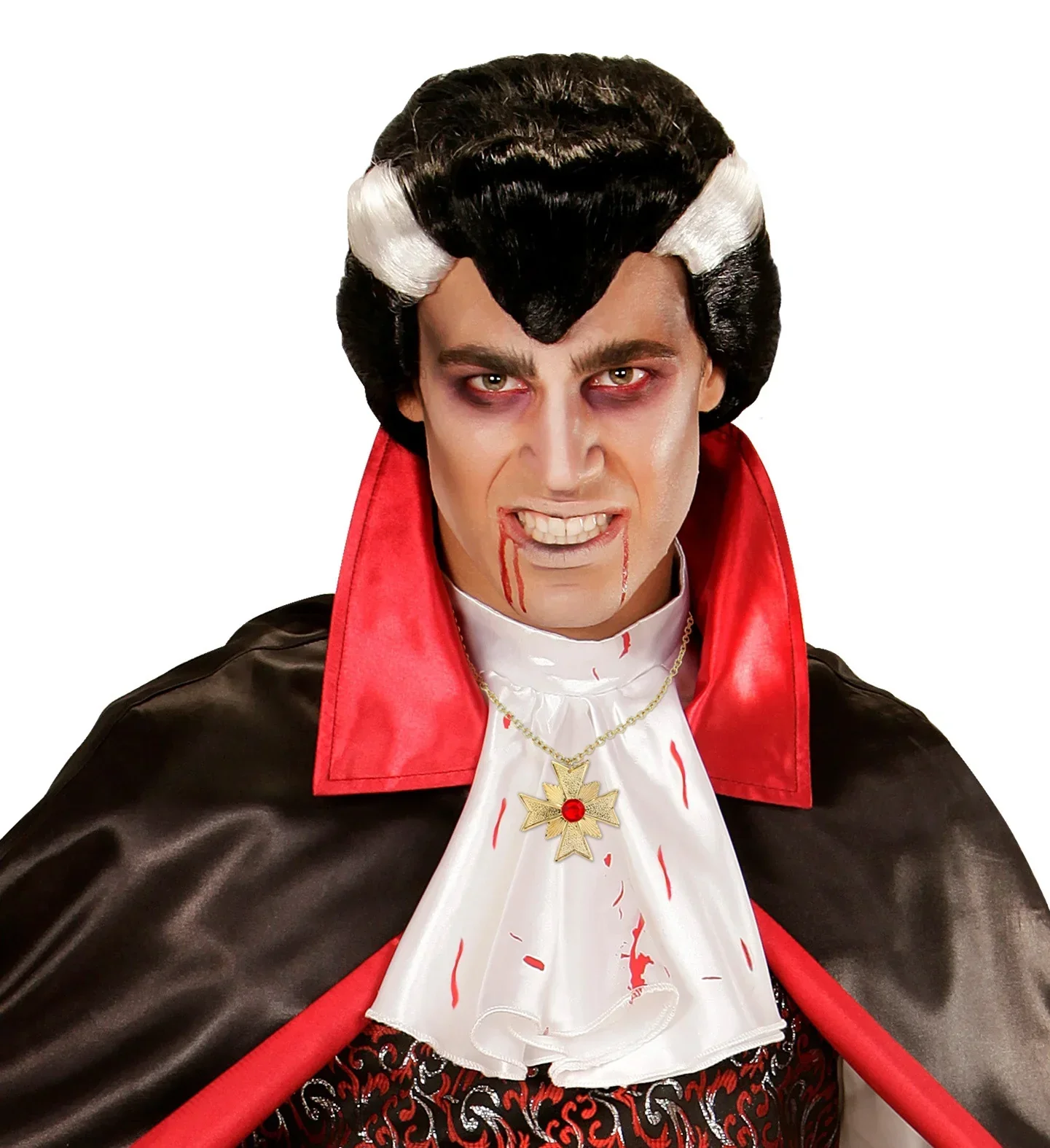 Colgante de Drácula en Forma de Cruz Dorada - Image 3