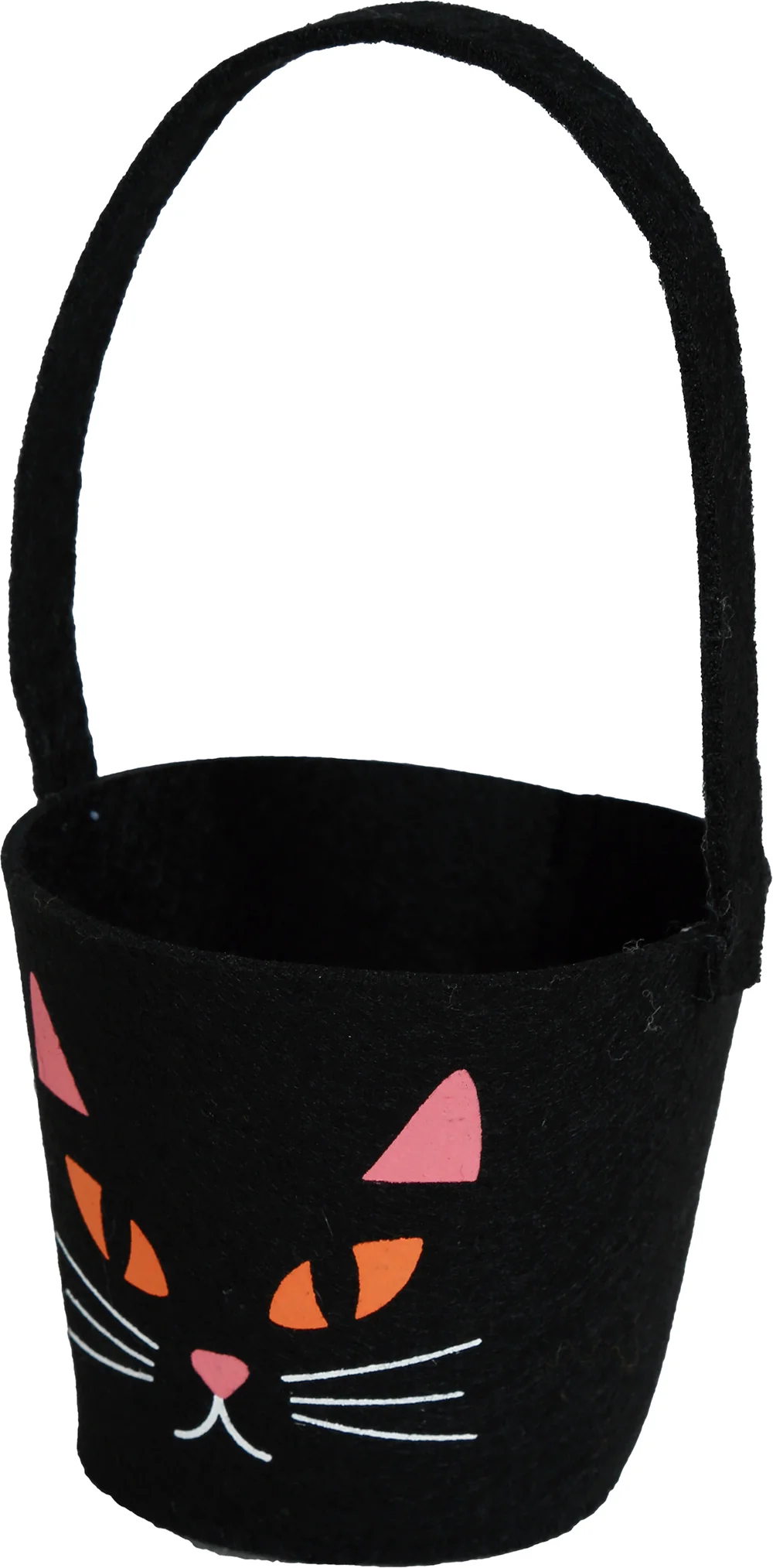 Cubo Halloween Gato Para Caramelos Color Negro - Image 2