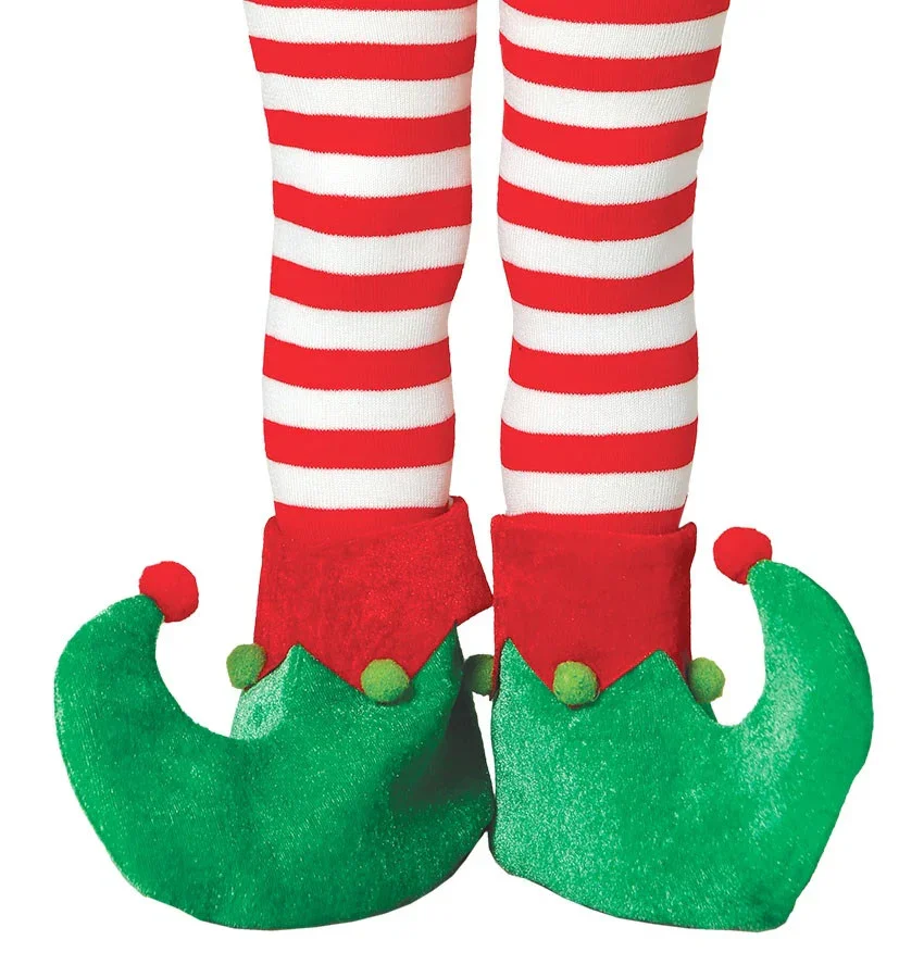Cubrebotas de Elfo Navideño Infantiles