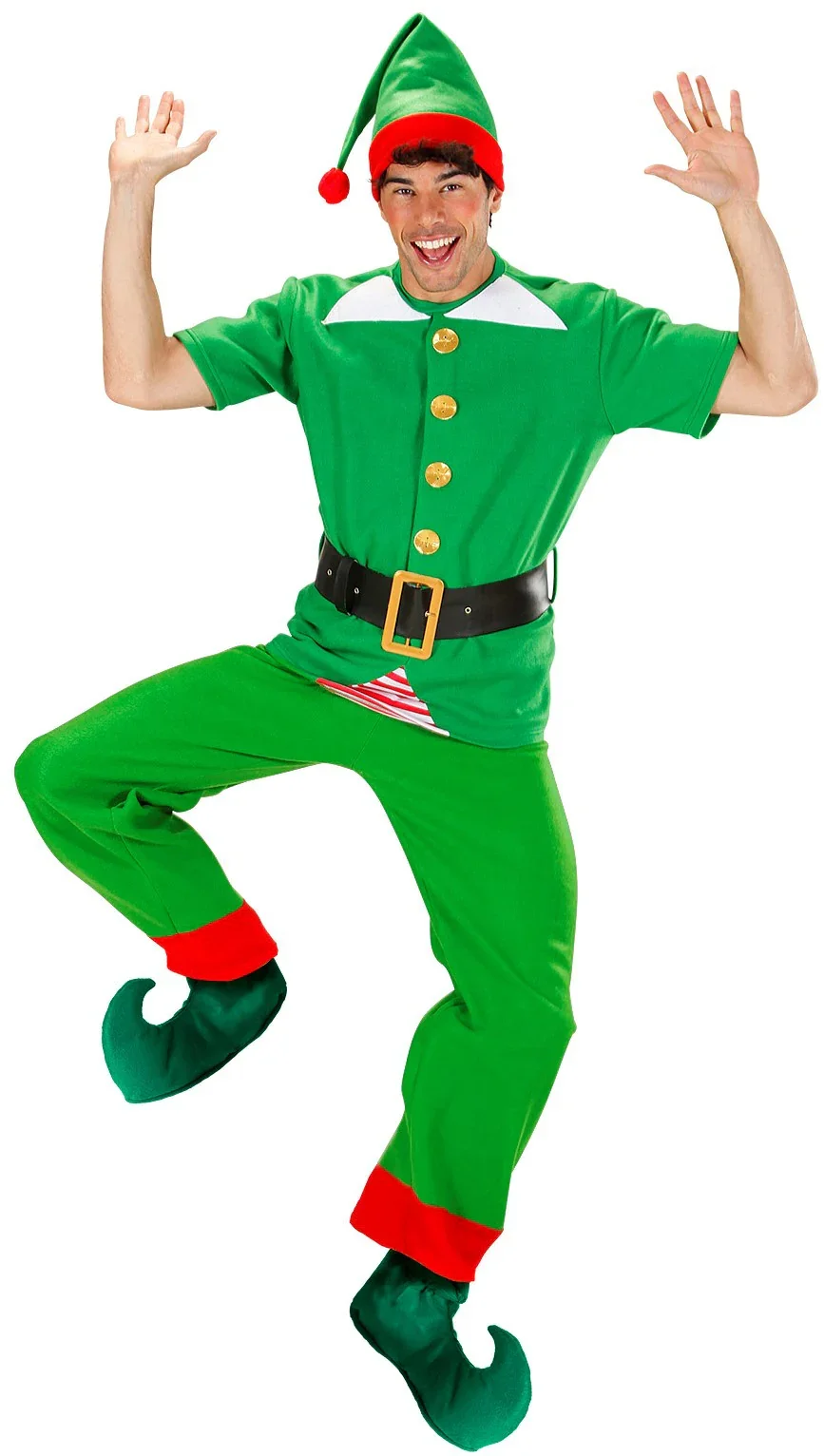 Cubrebotas de Elfo de Papá Noel para Adulto - Image 2