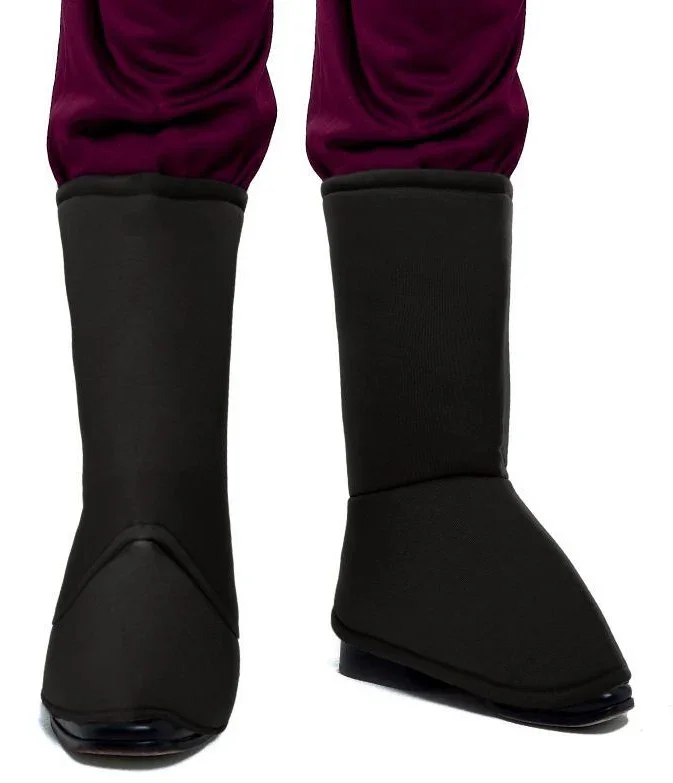 Cubrebotas Medievales Negros Infantiles