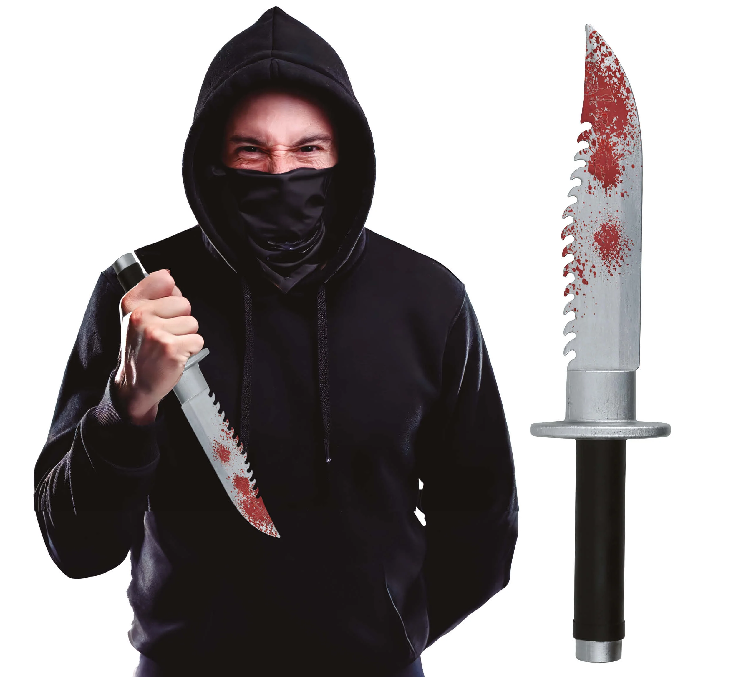 Cuchillo del Asesino de Scream con Sangre - Image 5
