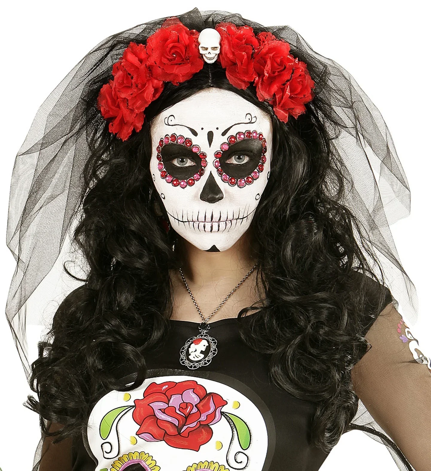 Diadema de Catrina con Flores - Image 2