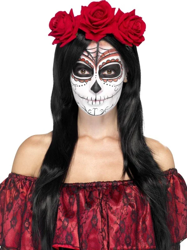 Diadema con Rosas Rojas