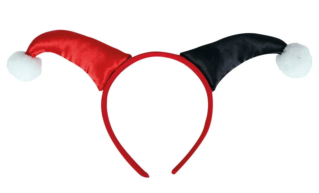 Diadema de Harley Villana Roja y Negra - Image 2